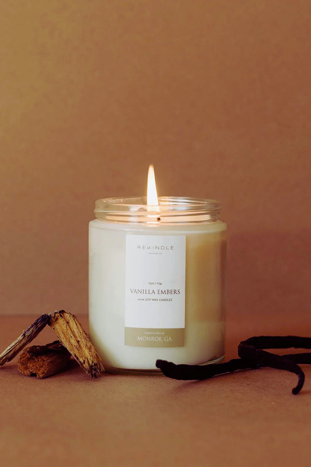 7.5 oz. Hand Poured Cotton Wick Soy Candle