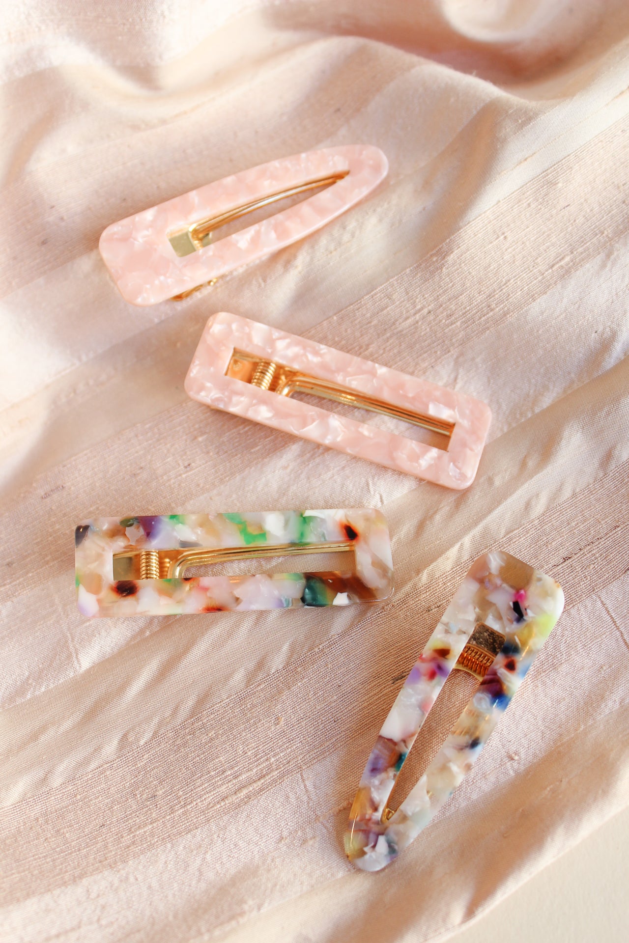 Confetti Hair Clips