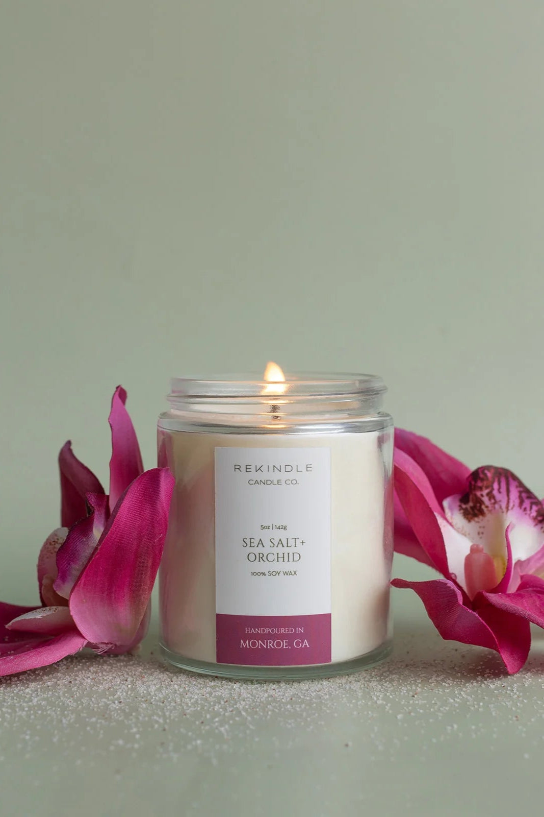 5 oz. Hand Poured Cotton Wick Soy Candle