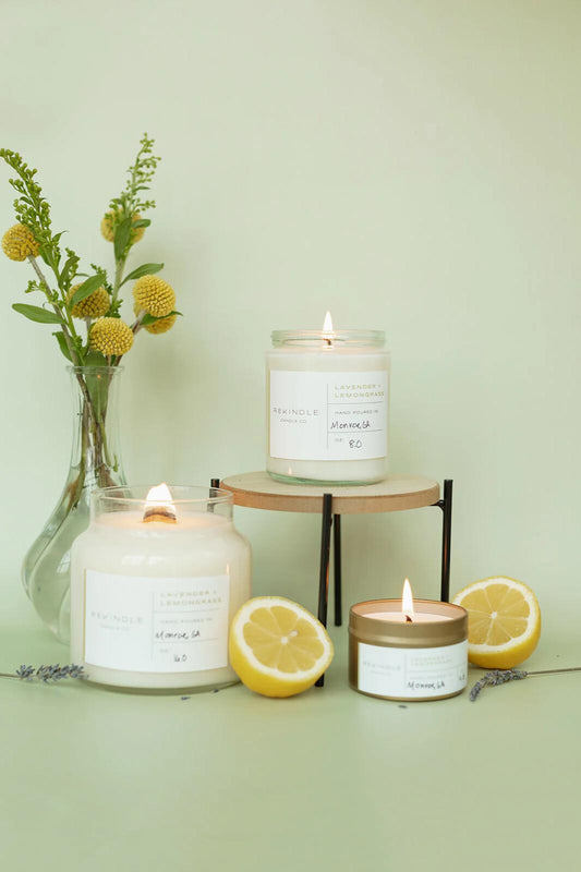 16 oz. Hand Poured Wood Wick Candle