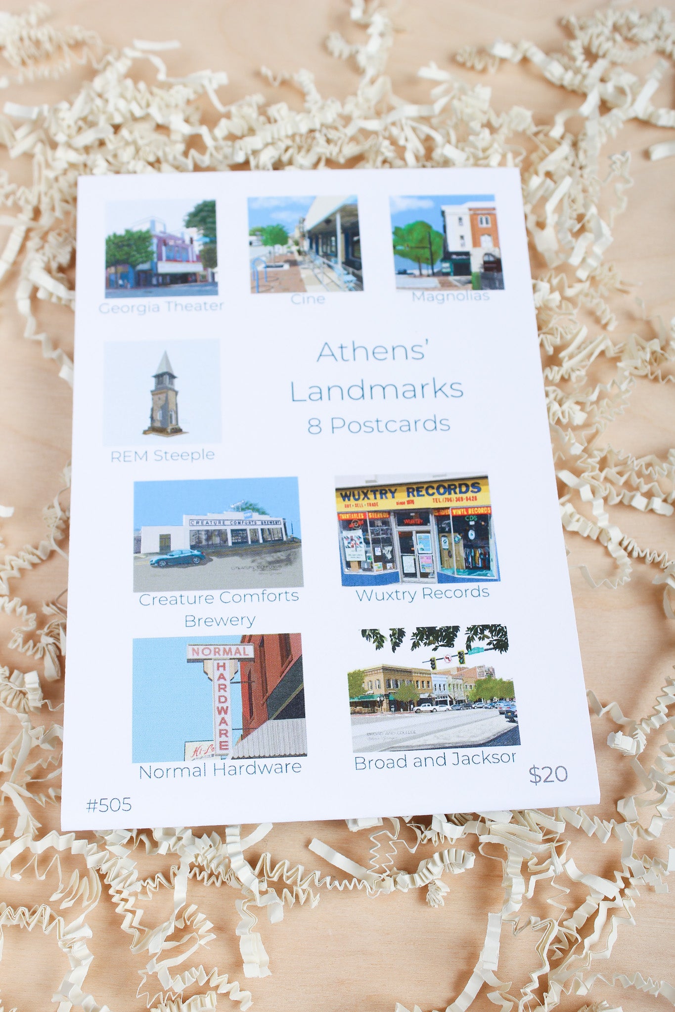 Athens Postcard Set