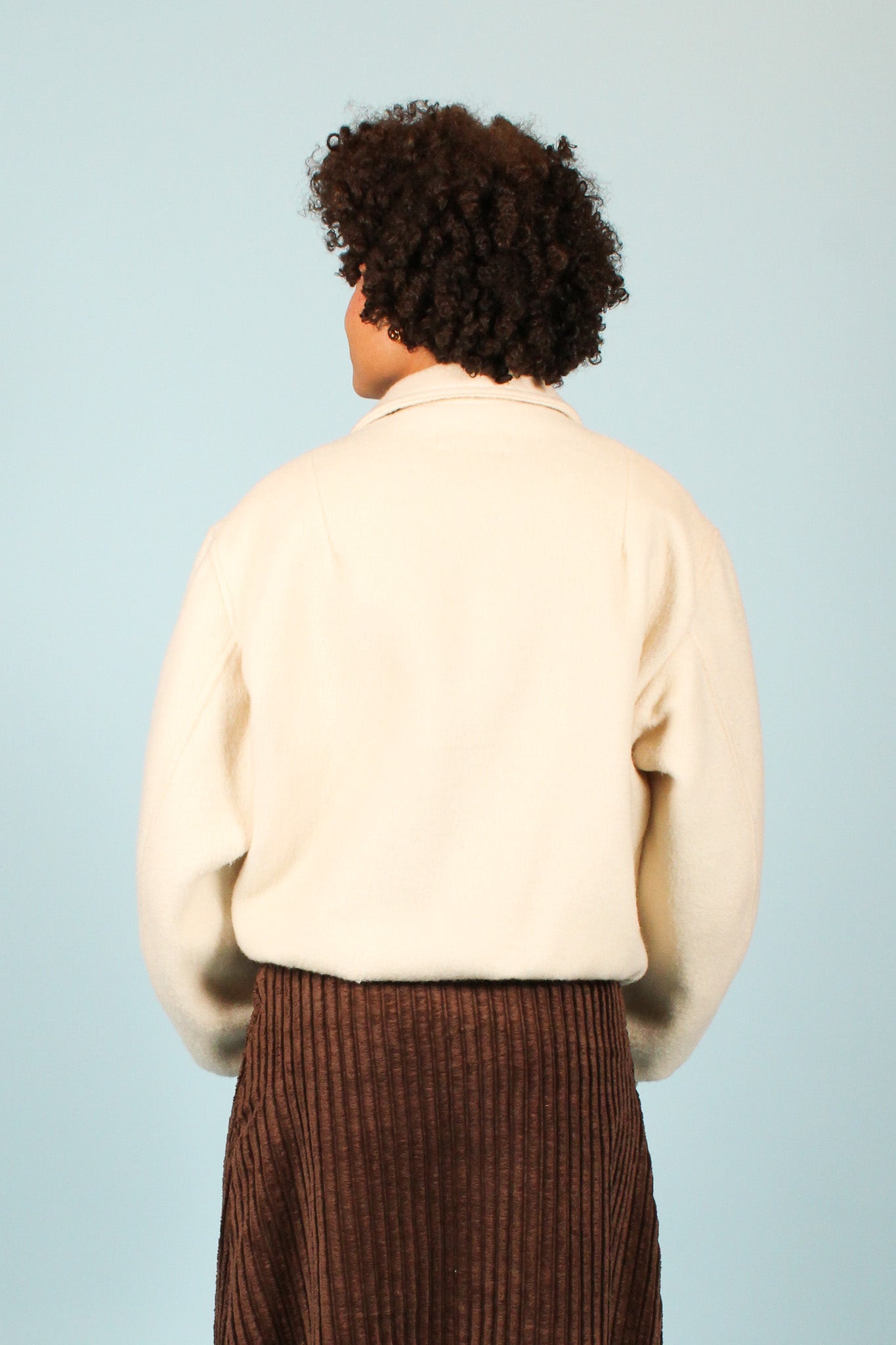 Redesigned Vintage Bulldog Wool Bomber Size XL