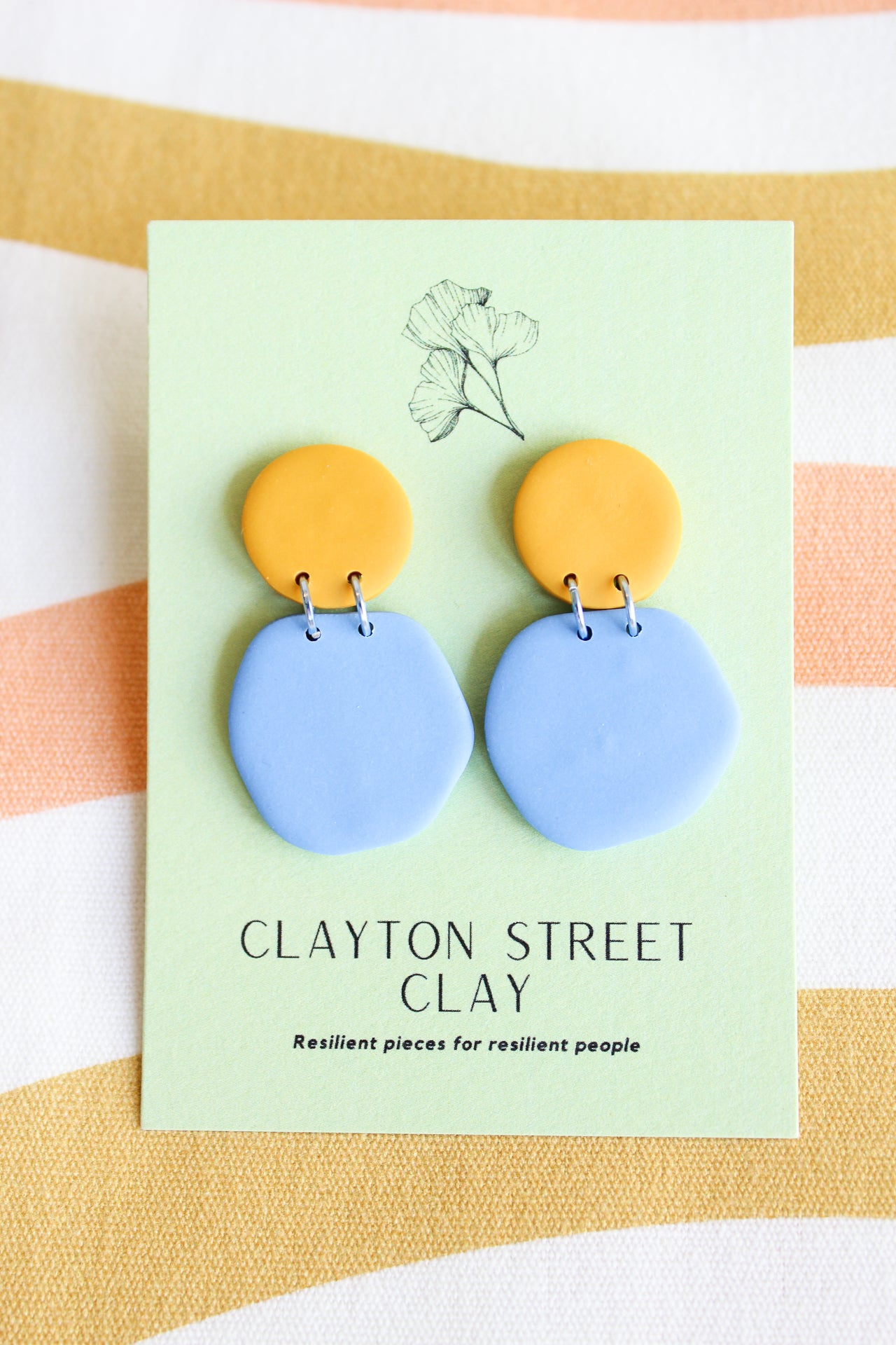 Color Block Earrings