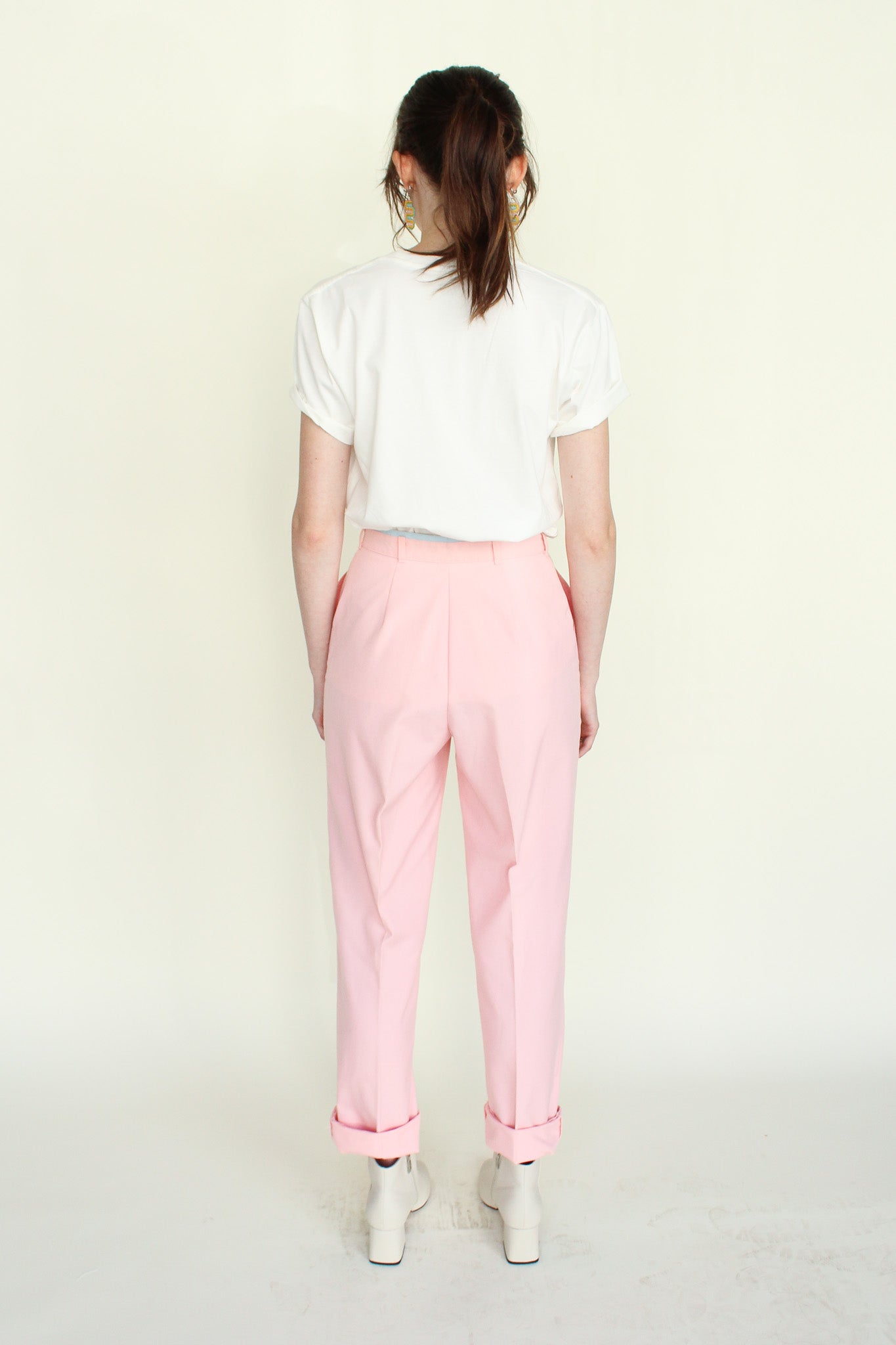 Vintage Peony Pants Size XS