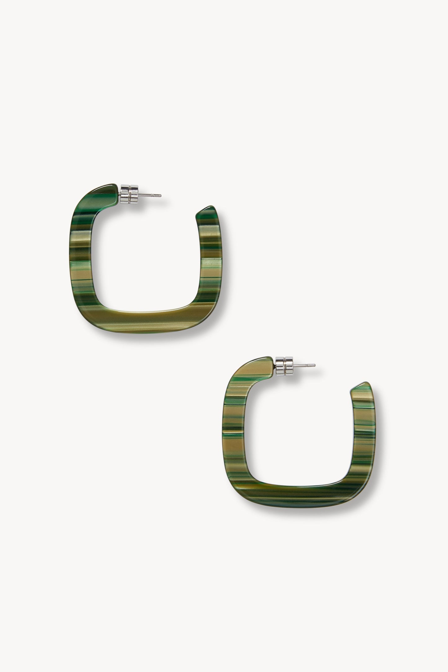 Midi Square Hoops
