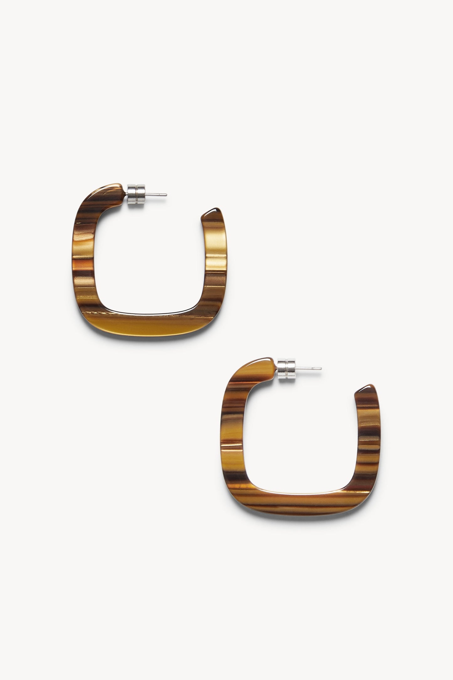 Midi Square Hoops