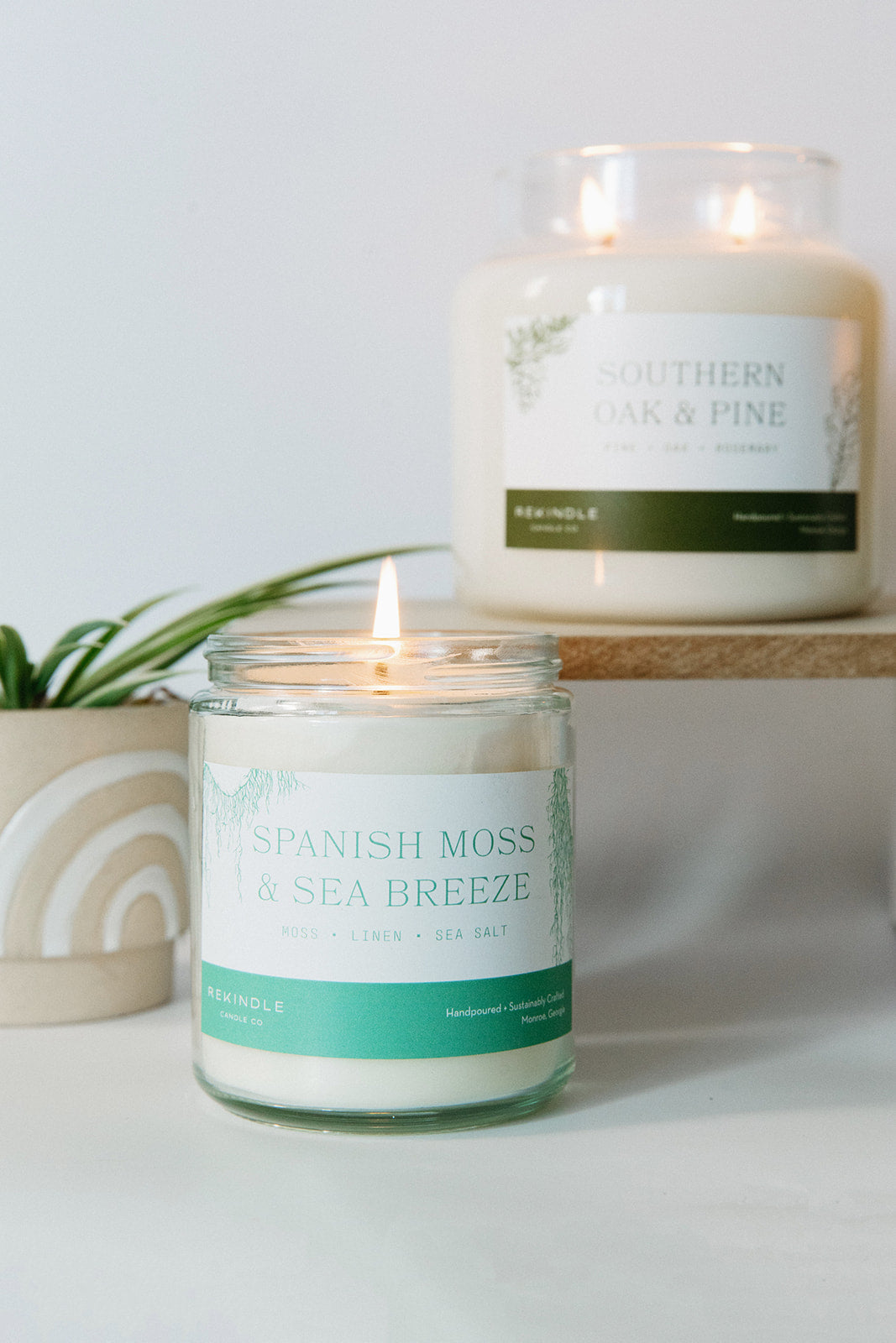 7.5 oz. Hand Poured Cotton Wick Soy Candle