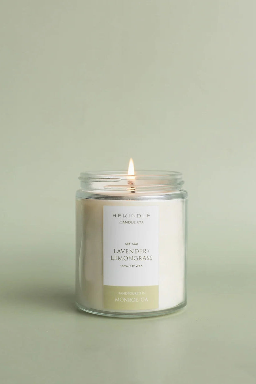 5 oz. Hand Poured Cotton Wick Soy Candle