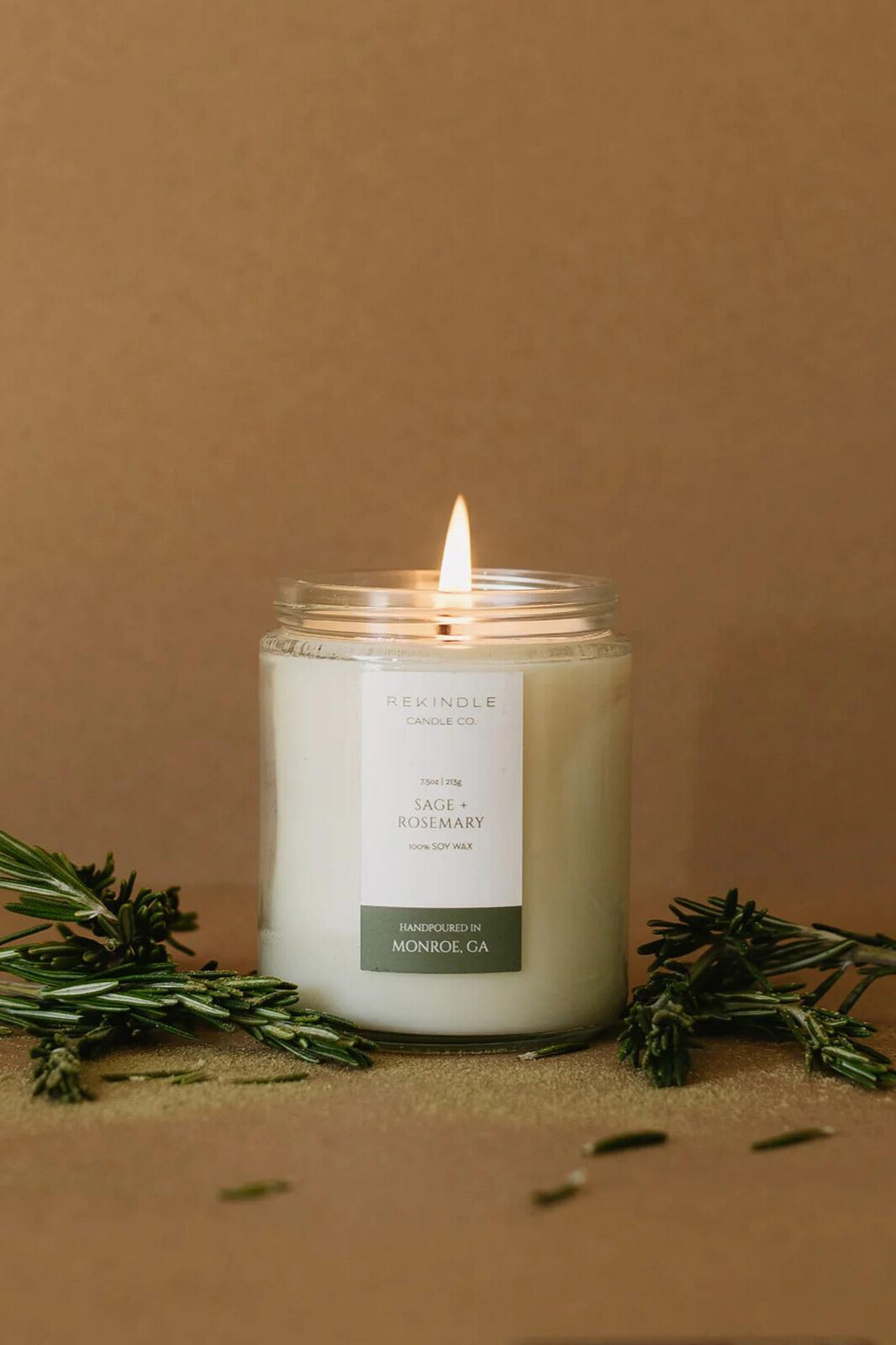 7.5 oz. Hand Poured Cotton Wick Soy Candle