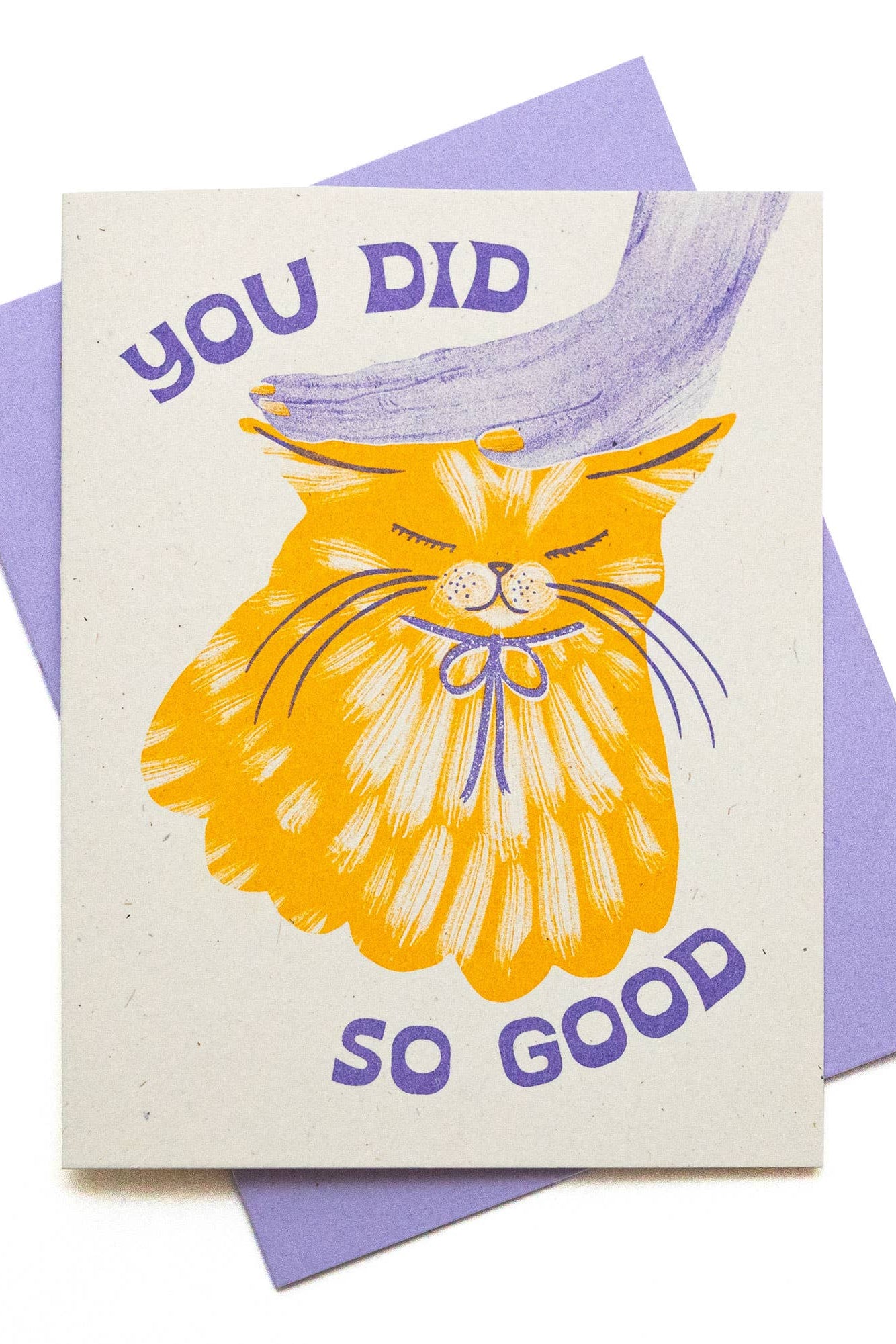 You Did So Good Cat Greeting Card