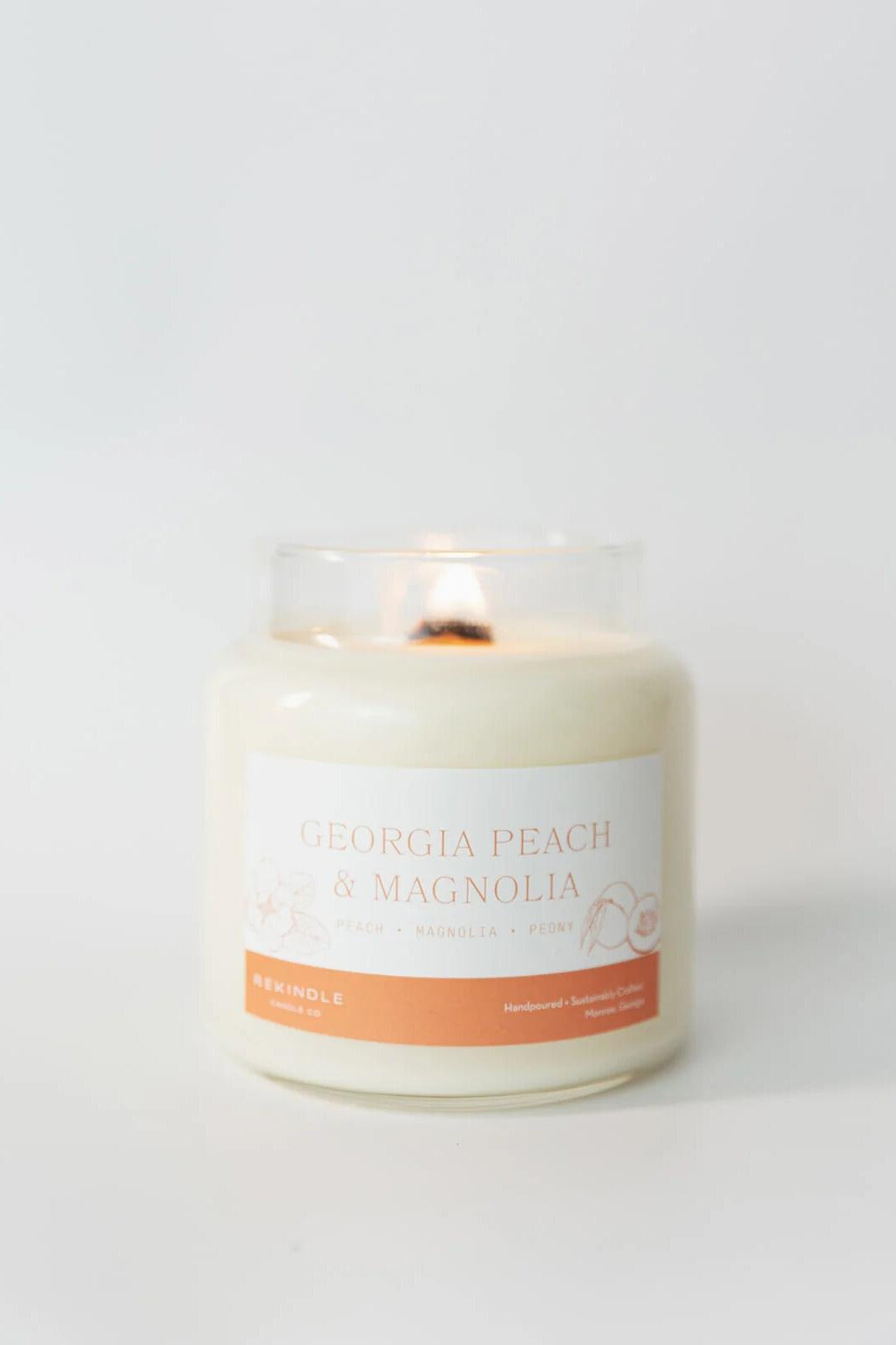 16 oz. Hand Poured Wood Wick Candle