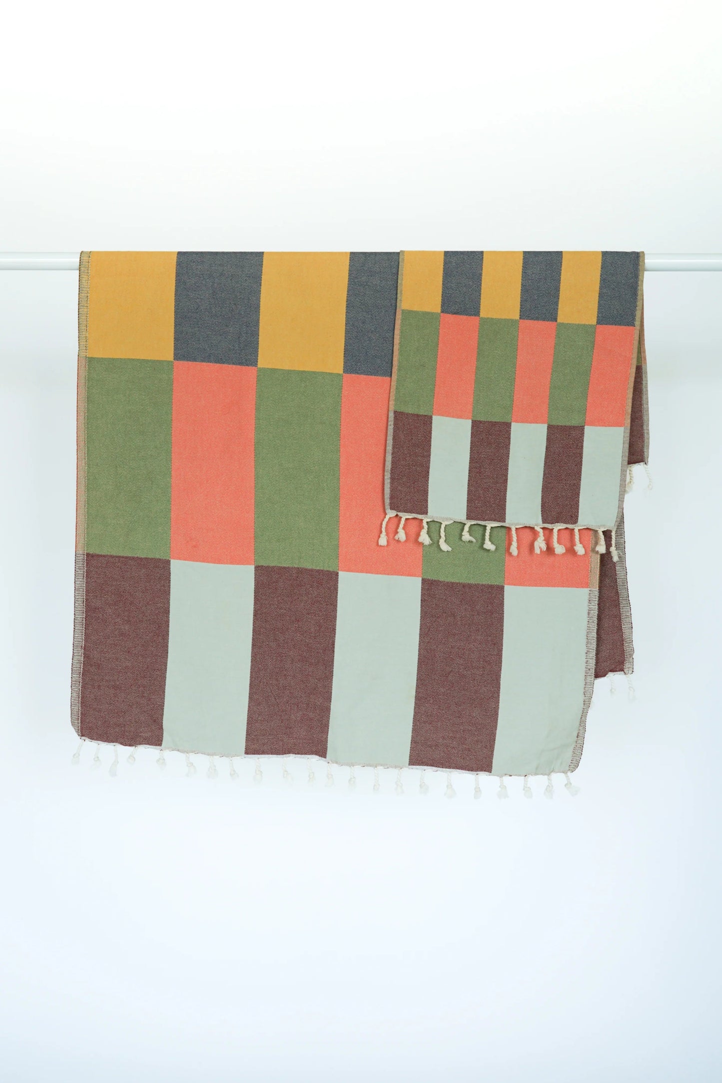 Turkish Towel in Flag Pattern