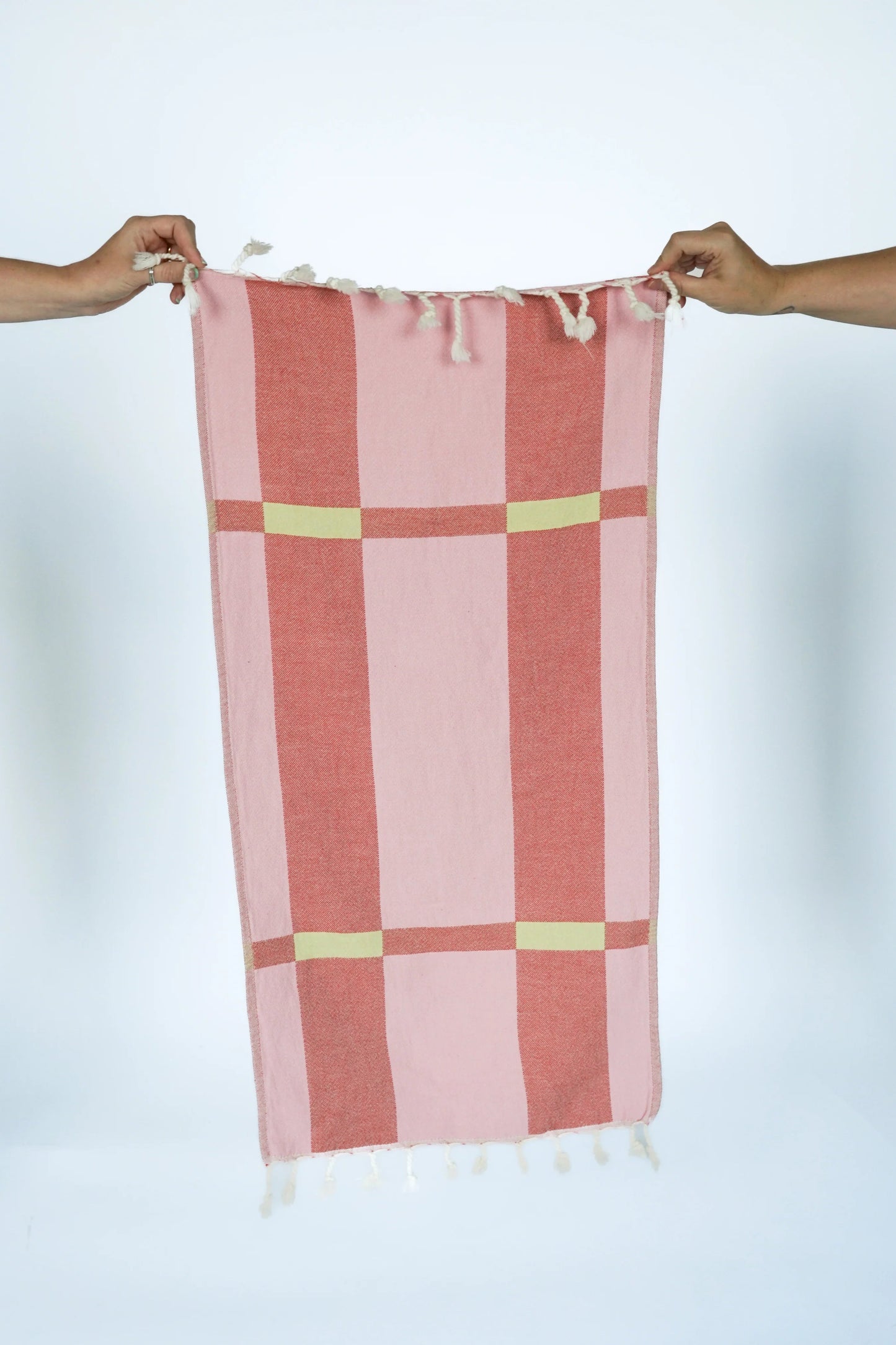 Turkish Towel in Fence Pattern