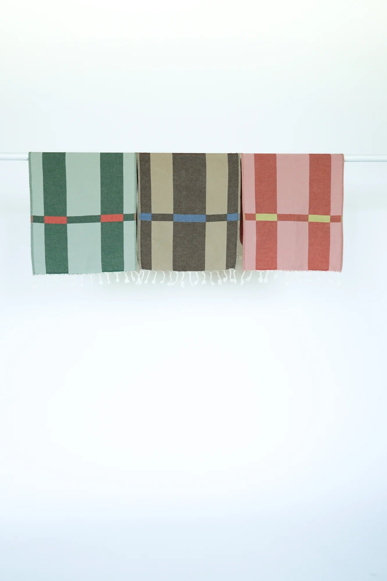 Turkish Towel in Fence Pattern