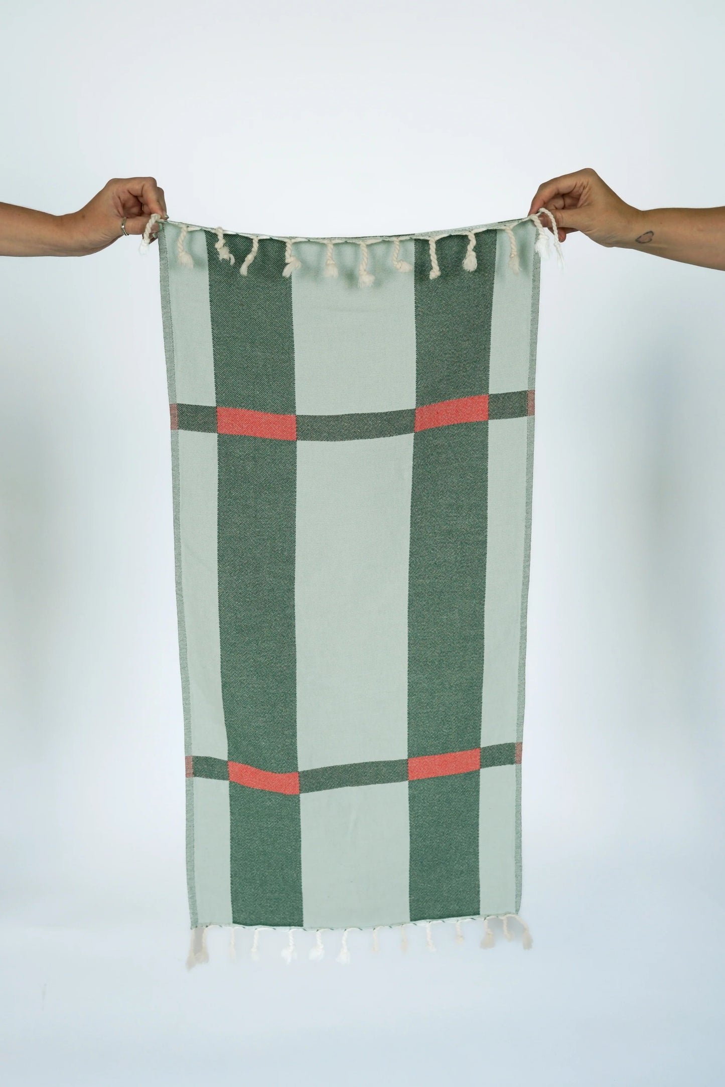 Turkish Towel in Fence Pattern