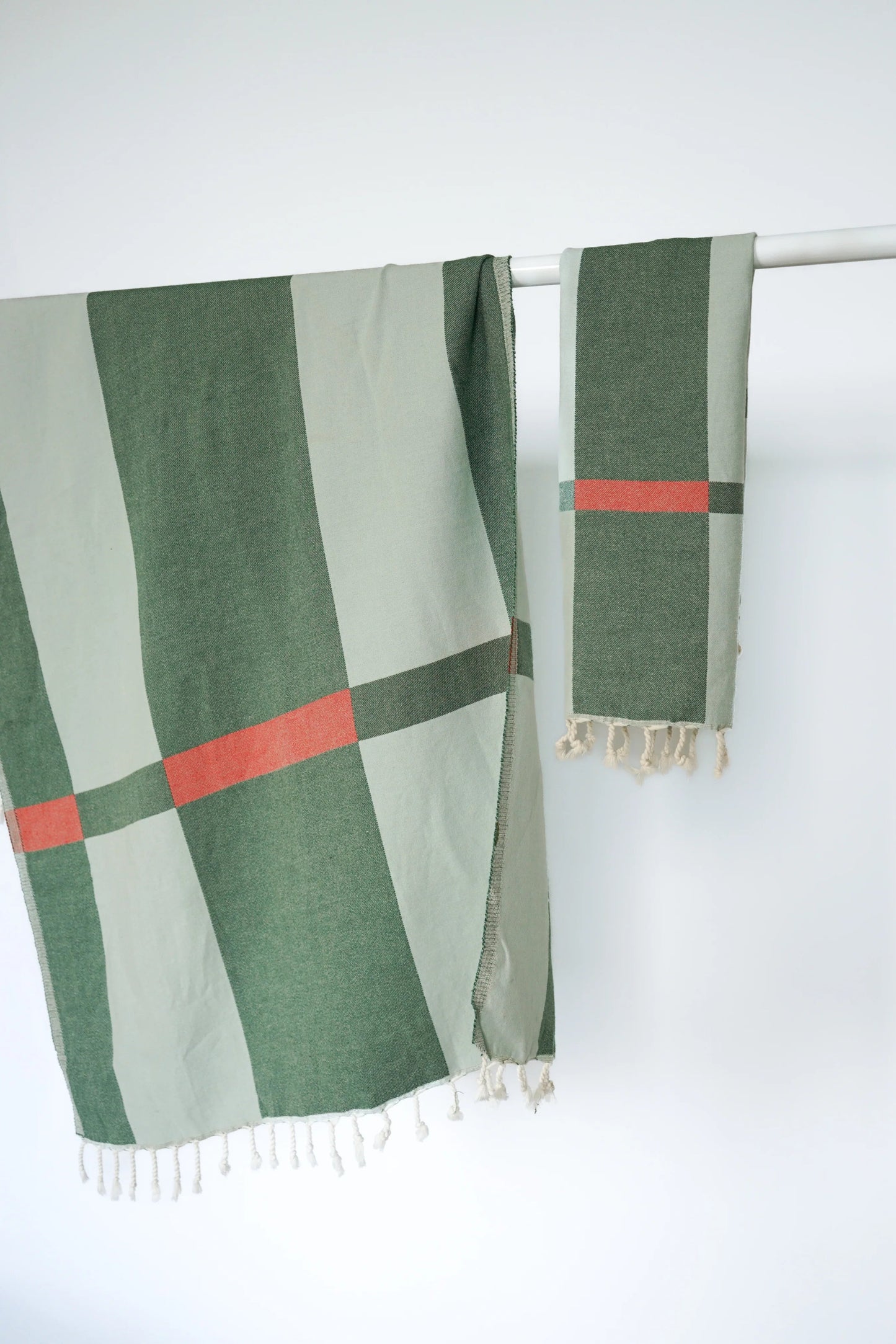 Turkish Towel in Fence Pattern