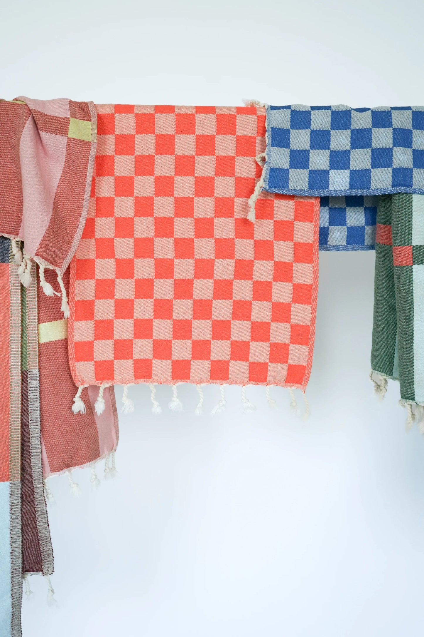 Checkered Turkish Hand Towel