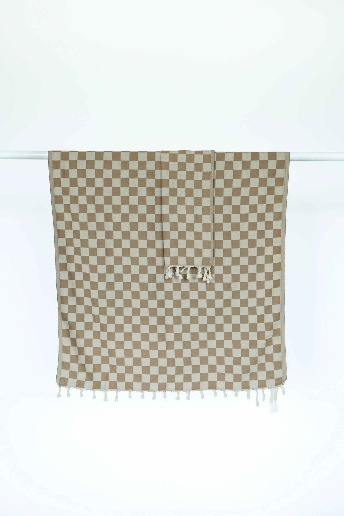 Checkered Turkish Hand Towel