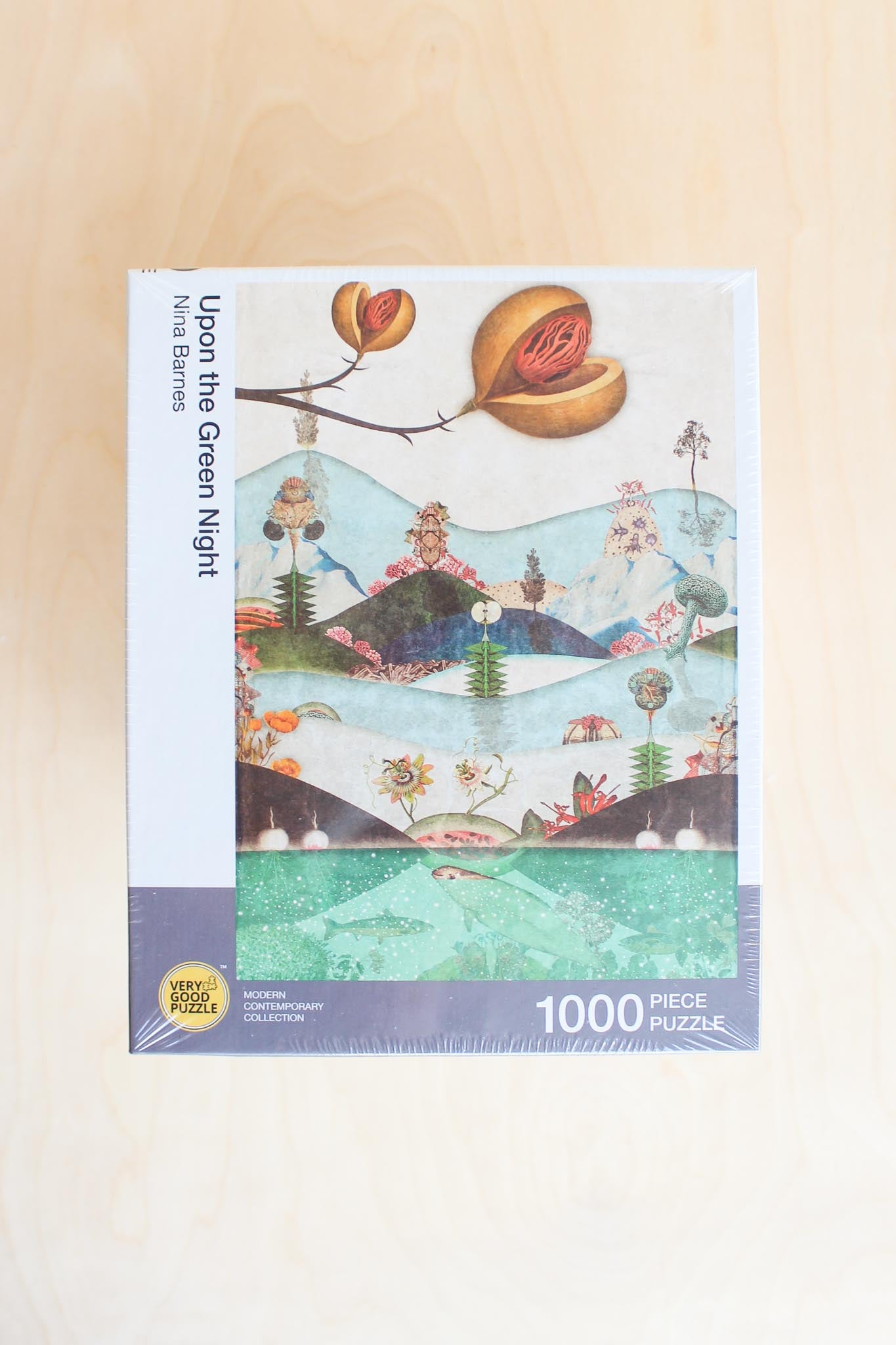 Nina Barnes - Upon the Green Night 1000 Piece Puzzle