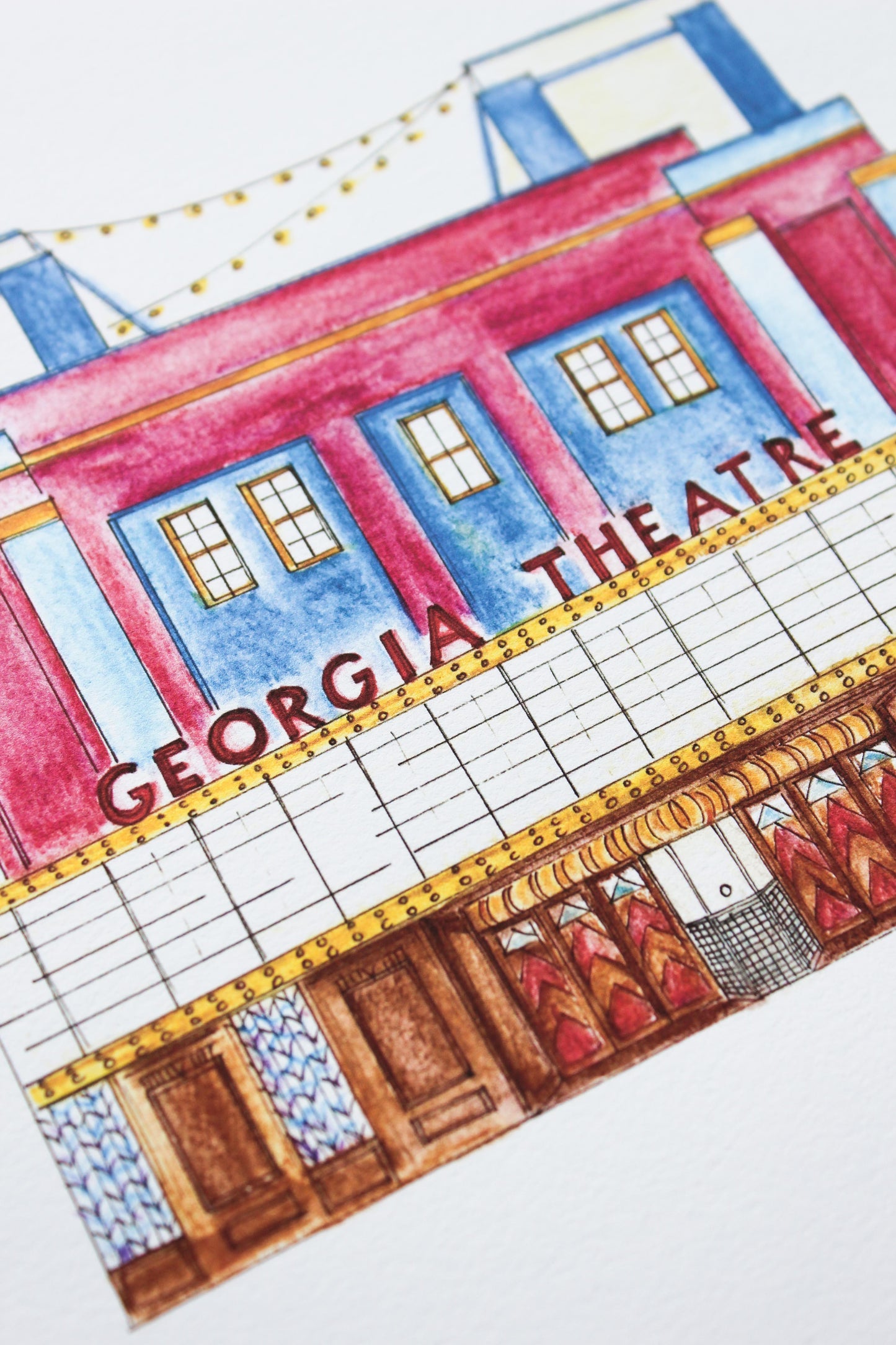 Athens Landmarks Prints