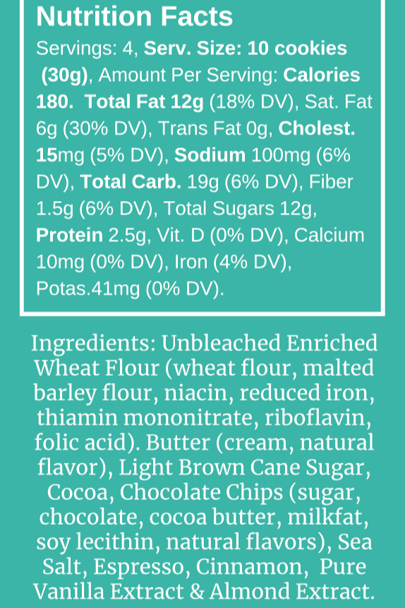 Salty Chocolate Shortbread