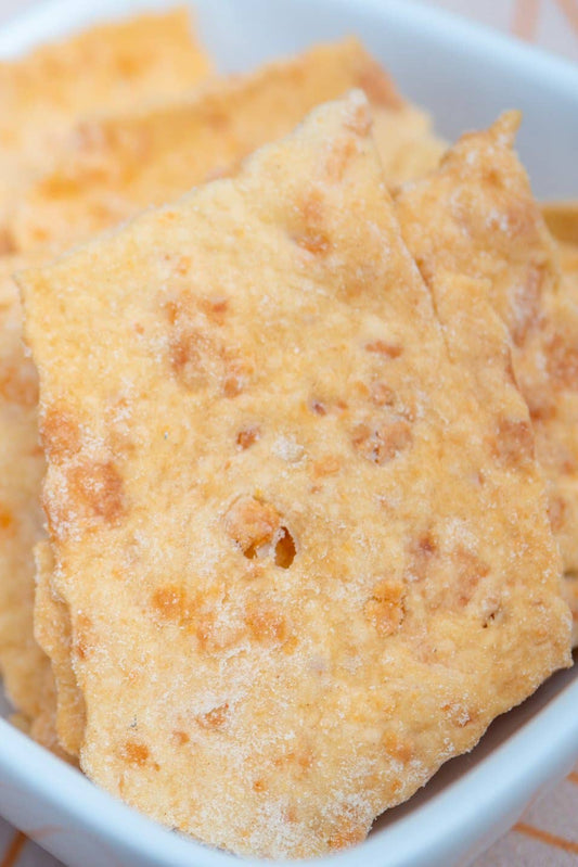 Sourdough Cheese Crackers
