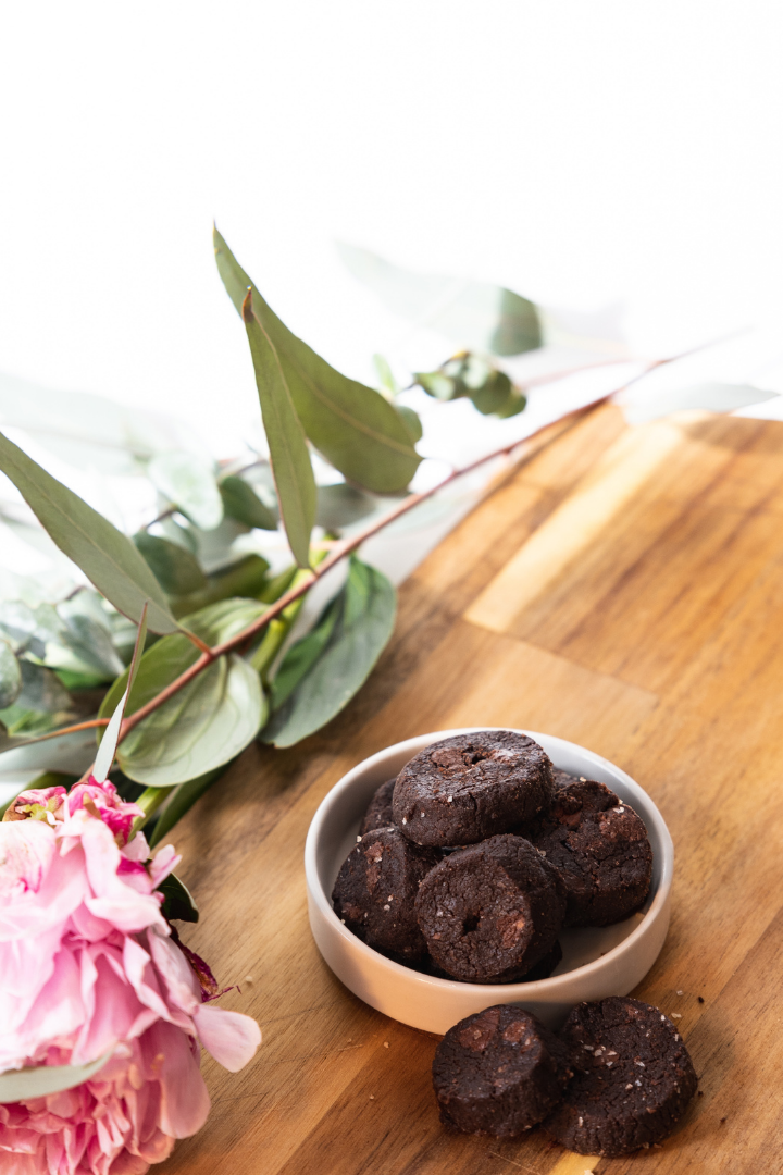 Salty Chocolate Shortbread