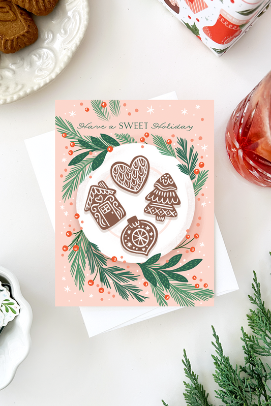 Holiday Cookies Greeting Card