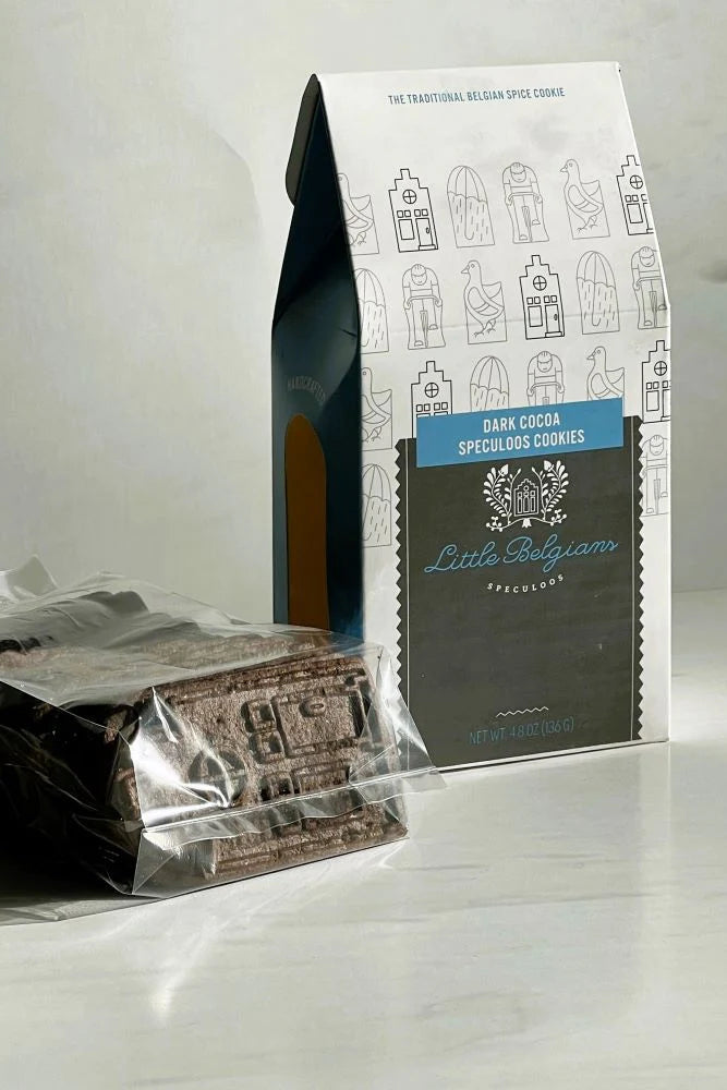 Dark Cocoa Speculoos Cookies