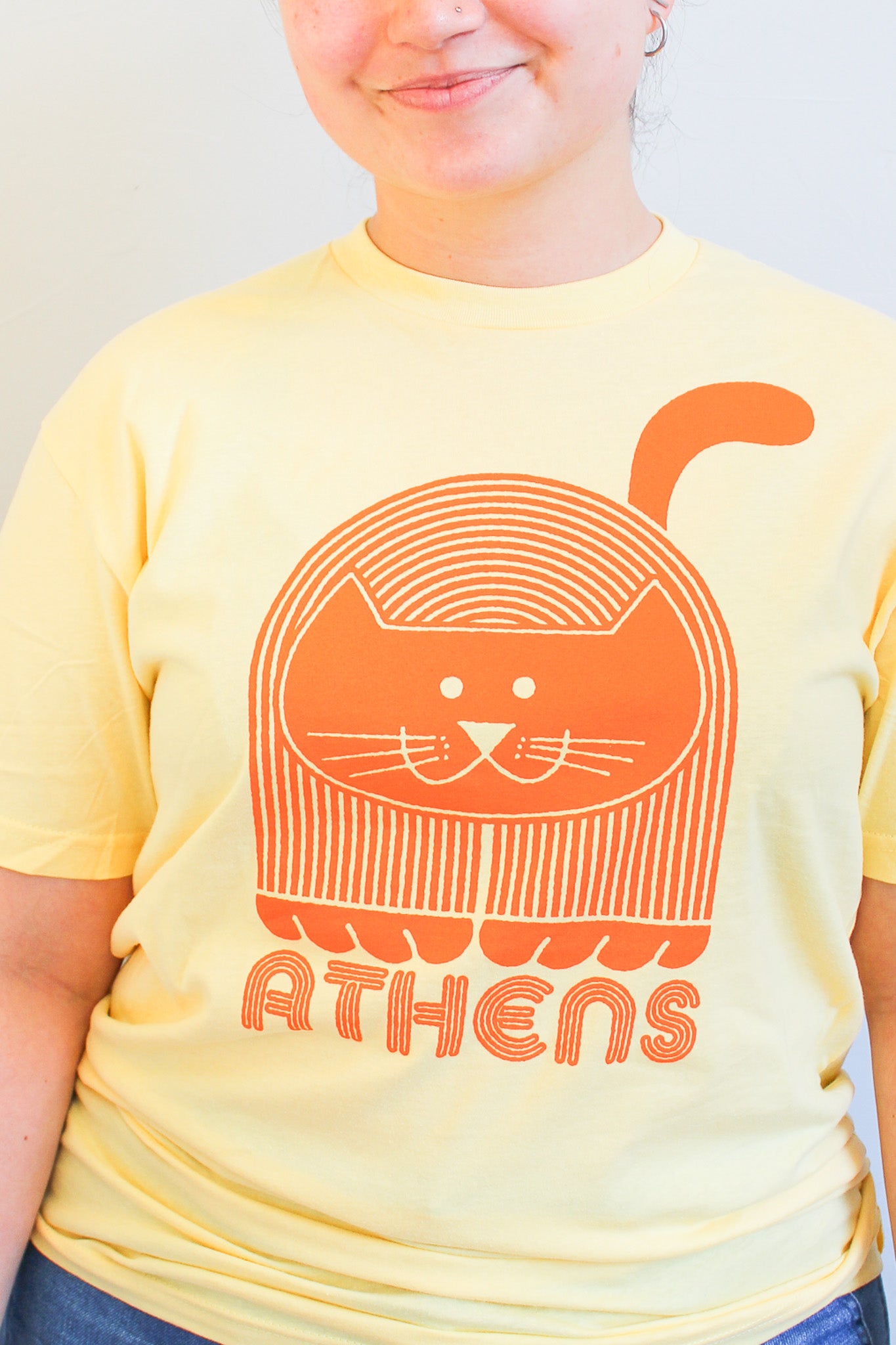 Athens Cat Tee
