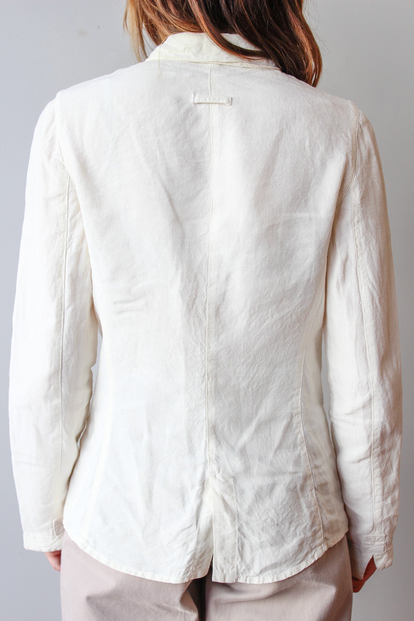 Vintage Armani Linen Shirt Size S