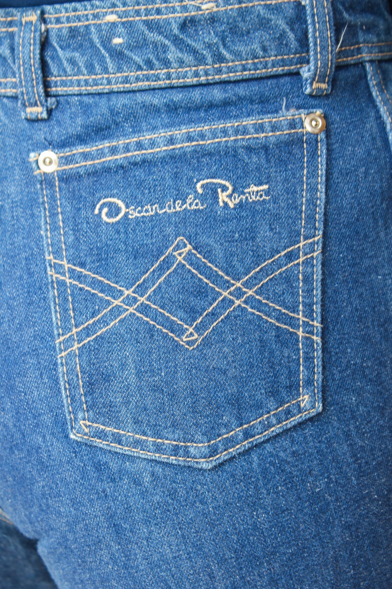 Vintage Oscar De La Renta Jeans Size M