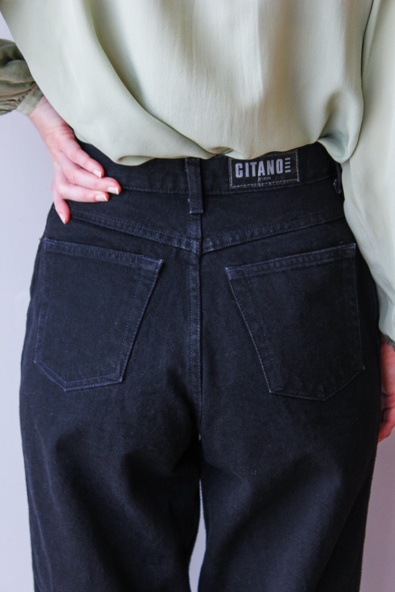 Vintage Black Gitano Jeans Size M