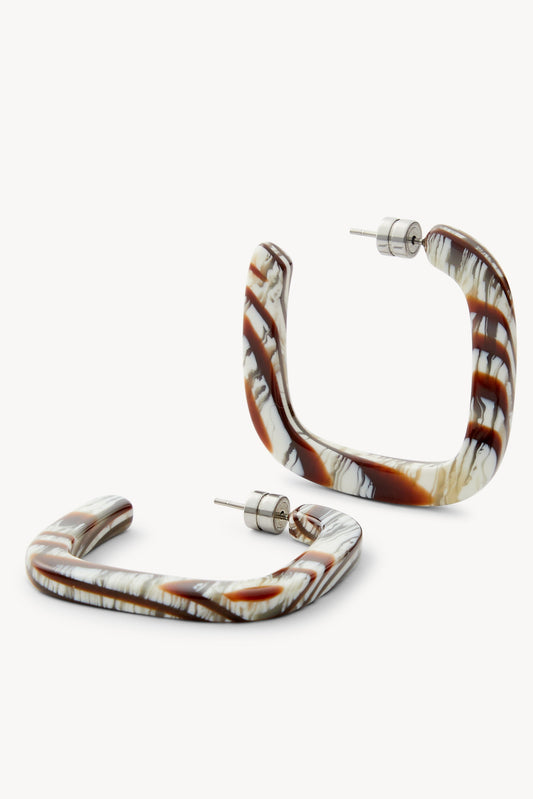 Midi Square Hoops
