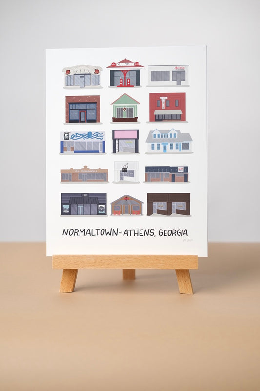 Normaltown Athens Print