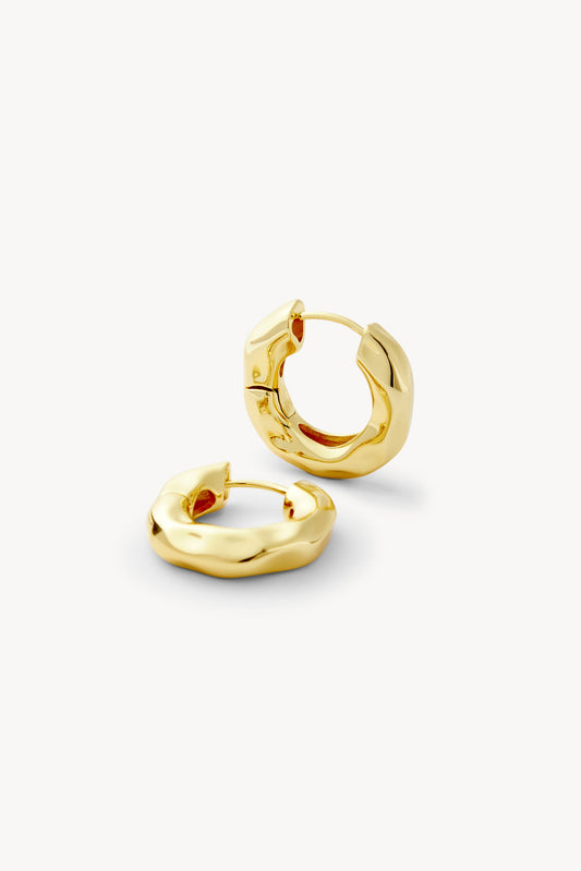 Wavy Chunky Hoops