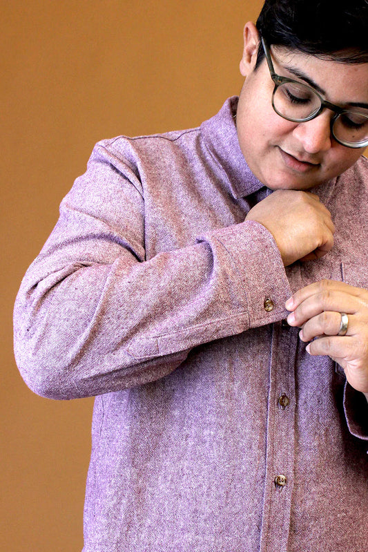 Unisex Button-Up Shirt (Intermediate Sewing): Oct 29-Nov 19, 2025 (price includes pattern)