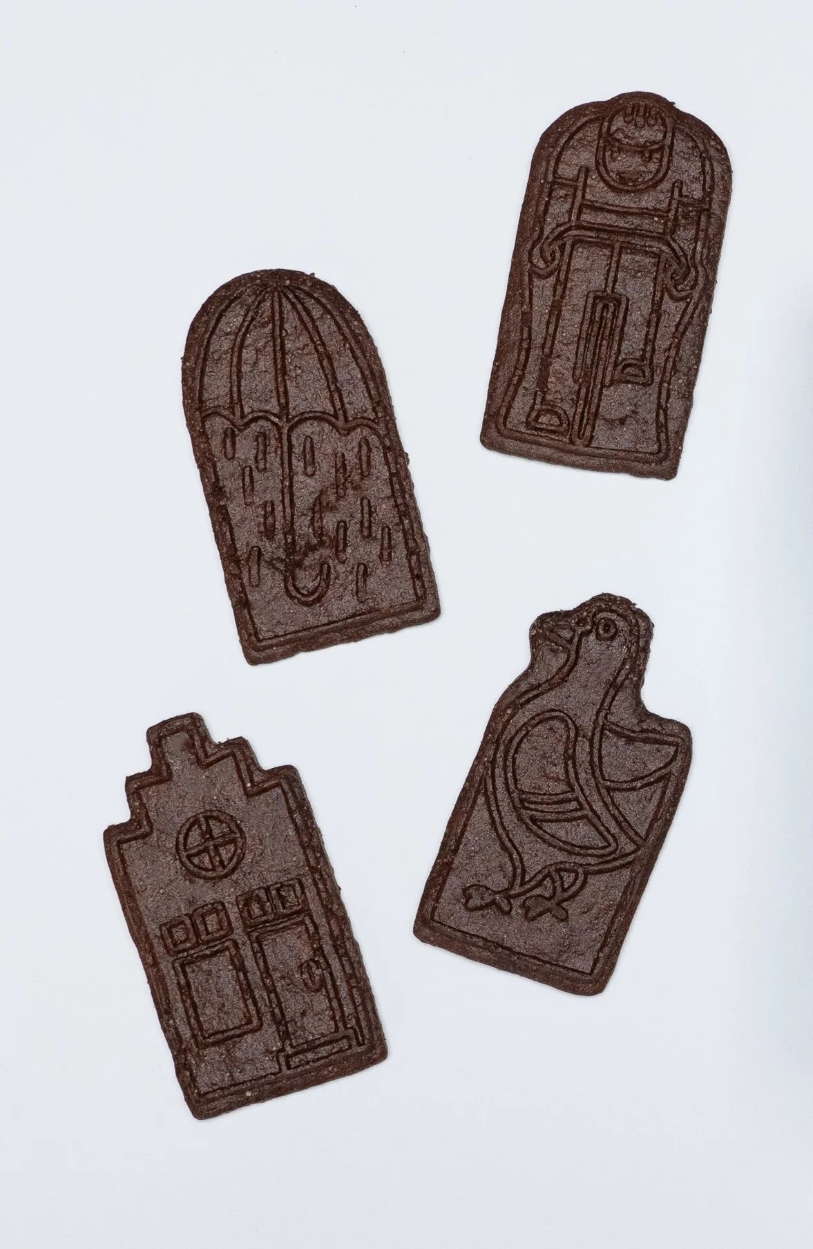 Dark Cocoa Speculoos Cookies