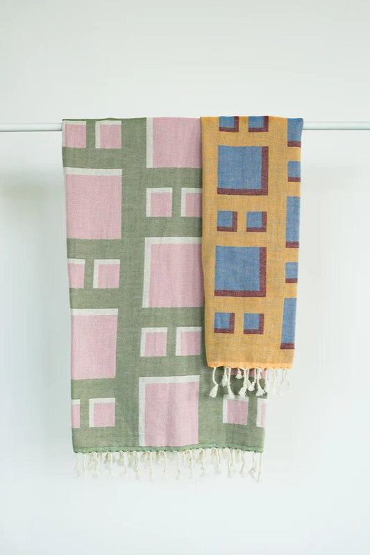 Turkish Towel in Windows Pattern