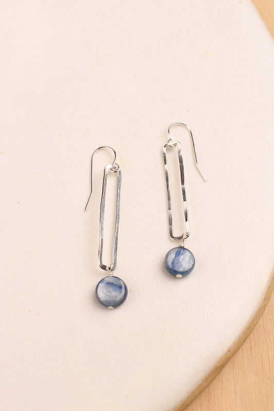 Sterling & Kyanite Earrings