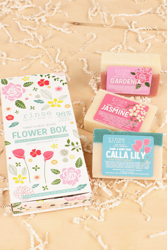 Flower Box Soap Set