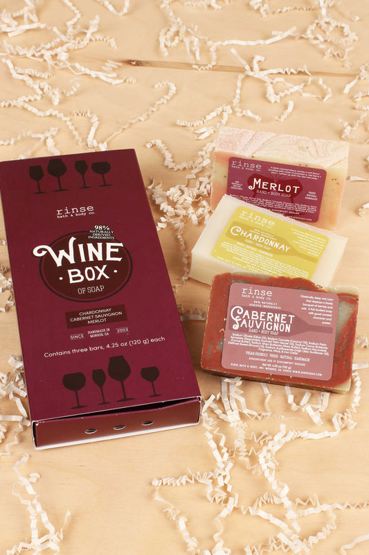 Wine Box of Soap