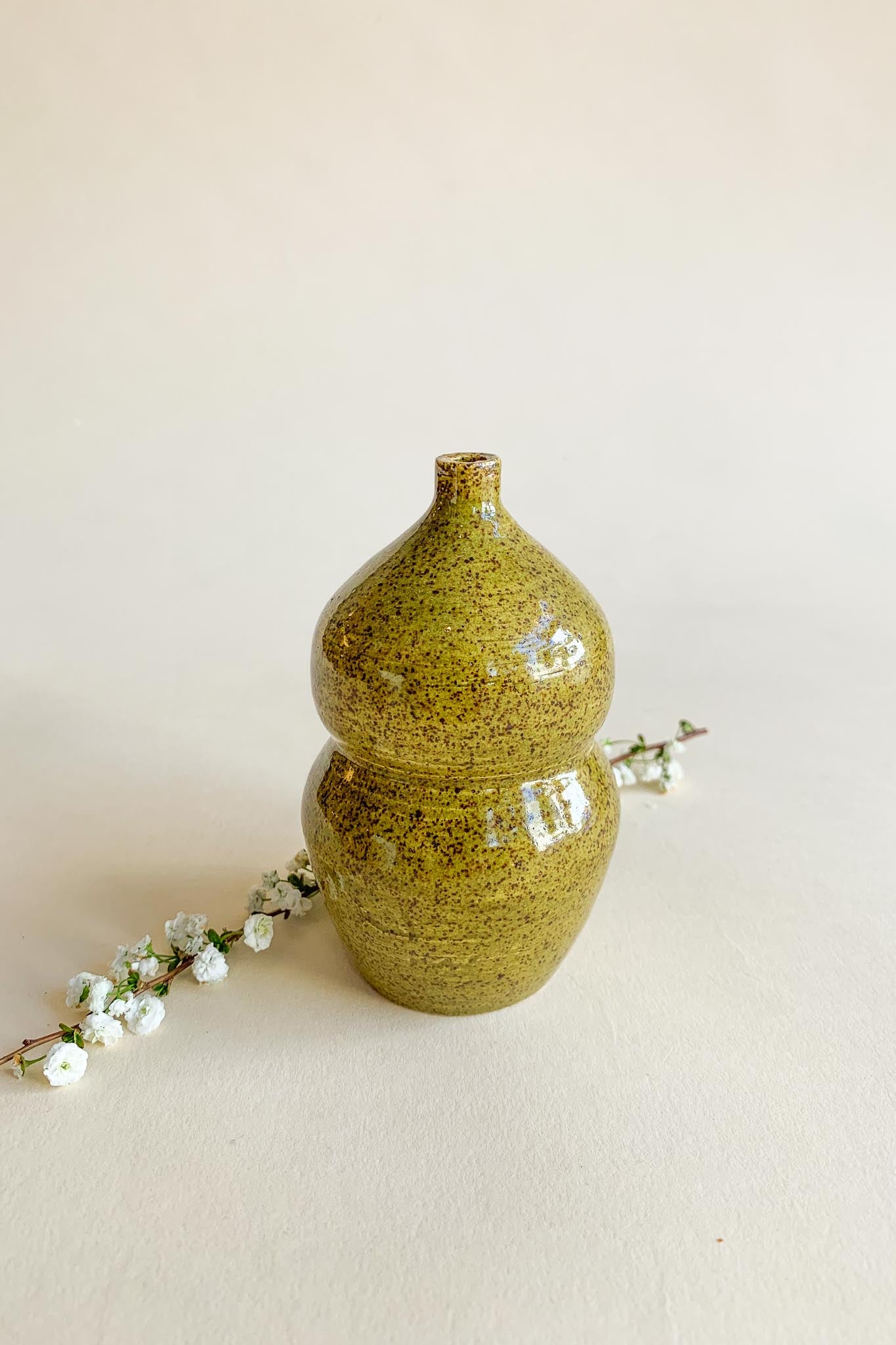 Mini Ceramic Bubble Bud Vase