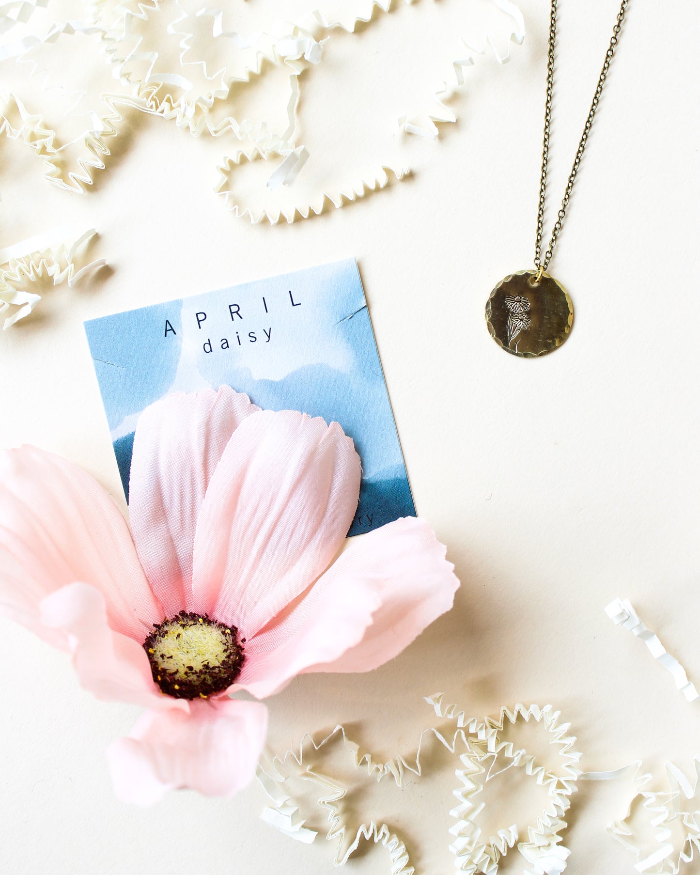 Month Flower Necklace