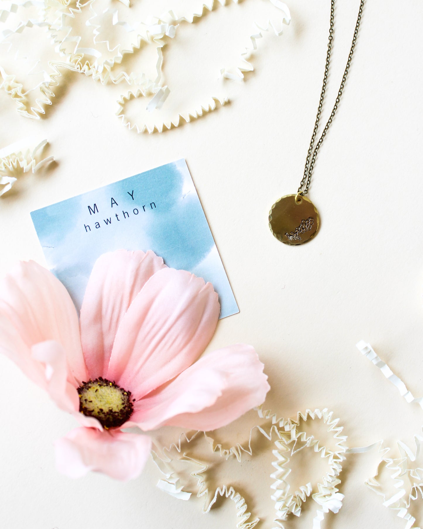 Month Flower Necklace