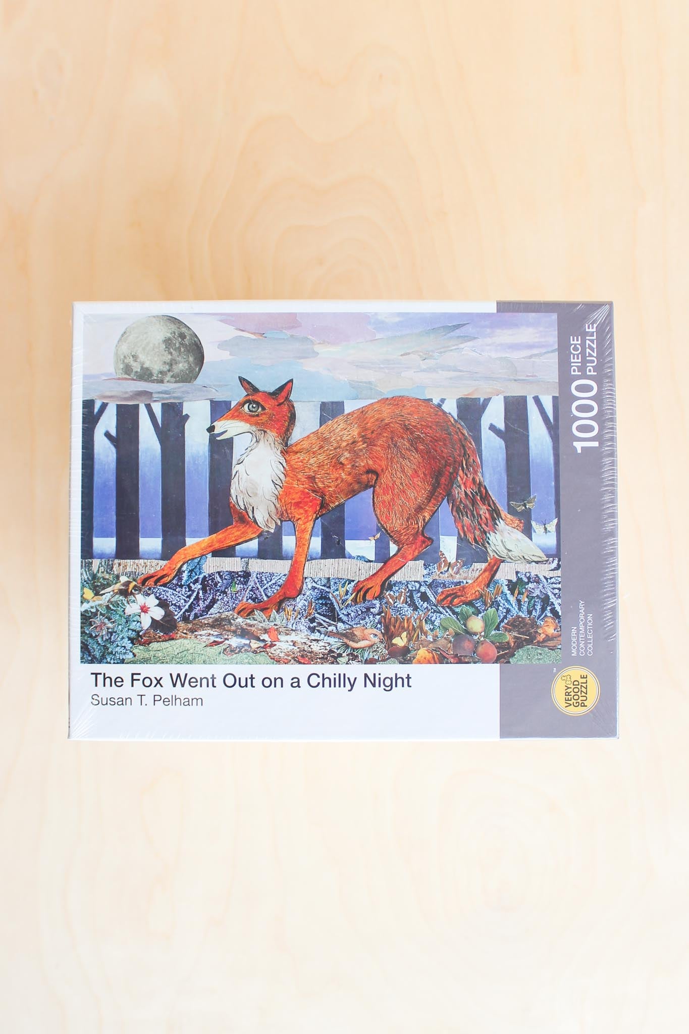 Susan T. Pelham - The Fox Went Out on a Chilly Night 1000 piece puzzle